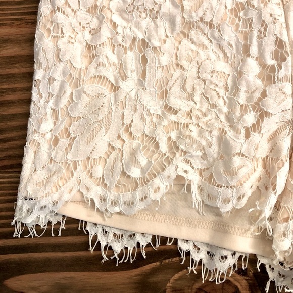 White Lace Romper - Picture 4 of 7